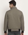 Shop Men's Grey Solid Regular Fit Jacket-Design