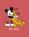 Shop Free Hugs- Mickey Boyfriend T-Shirt (DL)-Full