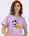 Shop Free Hugs- Mickey Boyfriend T-Shirt (DL)-Front