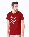 Shop Free Living Half Sleeve T-Shirt-Design