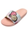 Shop Women's Butterfly Print Slippers-Full