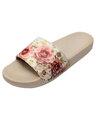 Shop FREECO Women's Slides Casual Daily Slippers Floral Print-Full