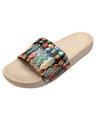 Shop FREECO Women's Slides Daily Slippers Flip Flops (Beige)-Design