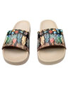 Shop FREECO Women's Slides Daily Slippers Flip Flops (Beige)-Full