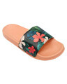Shop FREECO Womens Floral Print Slippers