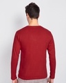Shop Freedom Feather Full Sleeve T-Shirt Bold Red-Design