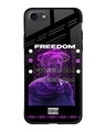 Shop Freedom Life Premium Glass Case for Apple iPhone SE 2020 (Shock Proof, Scratch Resistant)-Front