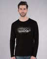 Shop Freedom Splatter Full Sleeve T-Shirt-Front