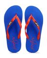 Shop Freetoes Basic R.Bluered Flip Flops For Mens-Front