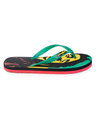Shop Men's Green Bob Marley Flip Flops-Full