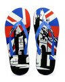 Shop Freetoes England Royalbluered Flip Flops For Mens-Front