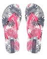 Shop Fernswhite/Pink Flipflops For Womens-Front