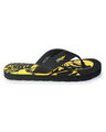 Shop Men's Yellow God Of War Flip Flops-Full