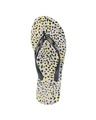 Shop Freetoes Leopard Grey / Black Flipflops For Womens