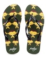 Shop Freetoes Monkey Olive Flipflops For Womens-Front