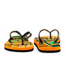 Shop Men's Orange Retroparty Flip Flops-Design