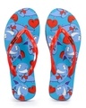 Shop Freetoes Sharks.Green/Red Flipflops For Womens-Front
