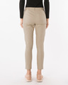 Shop French Beige Lightweight Slim Oxford Pants-Design