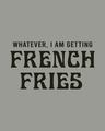 Shop French Fries Scoop Neck Full Sleeve T-Shirt-Full