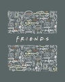 Shop Friends Doodle Half Sleeve T-shirt (FRL)-Full