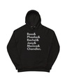 Shop Men's Black Friends Print Regular Fit Hoodie