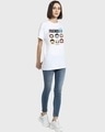 Shop Women's White Friends Life Graphic Printed Boyfriend T-shirt-Design