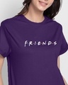 Shop Friends Logo Boyfriend T-Shirt (FRL)