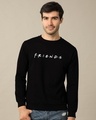 Shop Friends Logo Fleece Light Sweatshirt (FRL)-Front