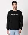 Shop Friends Logo Fleece Sweatshirt-Front