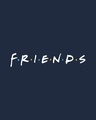 Shop Friends logo (FRL) Varsity Half Sleeve T-Shirt-Full