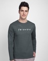 Shop Friends Logo Full Sleeve T-Shirt (FRL)-Front