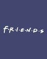Shop Friends Logo Half Printed Boxers (FRL)