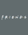 Shop Friends Logo Half Sleeve T-shirt (FRL)