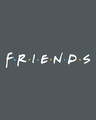 Shop Friends Logo Scoop Neck Full Sleeve T-Shirt (FRL)-Full