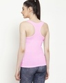 Shop Women's Pink Slim Fit Tank Top-Full