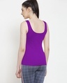 Shop Women's Purple Slim Fit Tank Top-Full