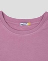 Shop Frosty Pink Cap Sleeve Plain T-Shirt Dress