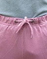 Shop Frosty Pink Casual Jogger Pants