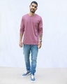 Shop Frosty Pink Full Sleeve T-Shirt