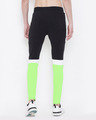 Shop Black & Neon Cut & Sew Sweatpants-Design