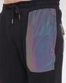 Shop Black Rainbow Reflective Patch Tracksuit