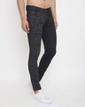 Shop Black Snake Lasered Taped Denim-Design