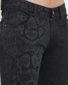 Shop Black Snake Lasered Taped Denim