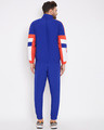 Shop Blue Nylon Taped Light Weight Tracksuit-Design