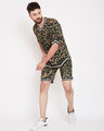 Shop Camo Mesh Basketball T-Shirt And Shorts Combo Suit-Full