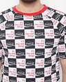 Shop Cocacola Checkered Printed T-Shirt And Shorts Combo Suit