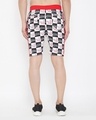 Shop Cocacola Checkered Taped Shorts-Full