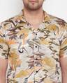 Shop Kyoto Oriental Printed Cuban Shirt