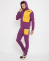 Shop Lilac Yellow Patched Tracksuit-Design