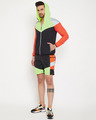Shop Neon Active Cut & Sew Wind Cheater Jacket And Shorts Clothing Set-Design